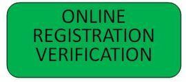 Online Registration Verification